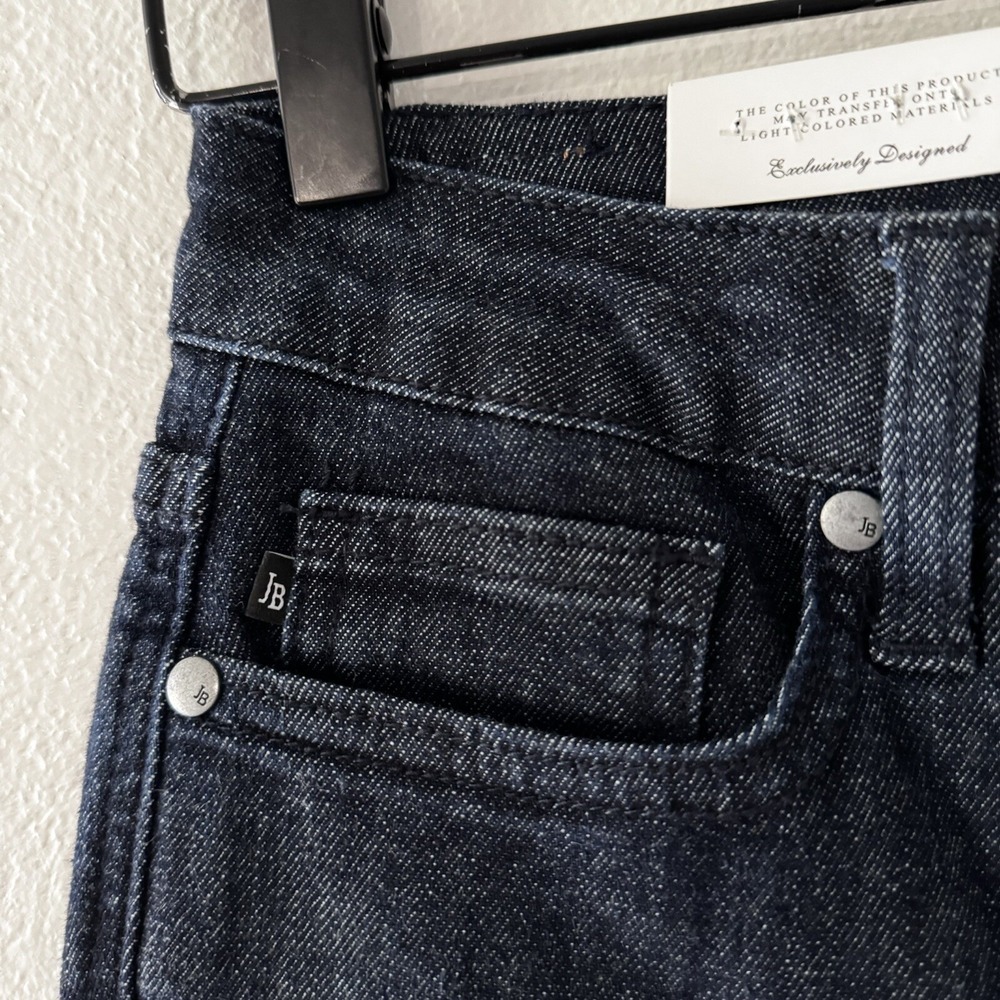 Judy Blue Tummy Control Skinny High Waist Jeans Raw Hem Dark Wash Sz 26‎ - Picture 14 of 16